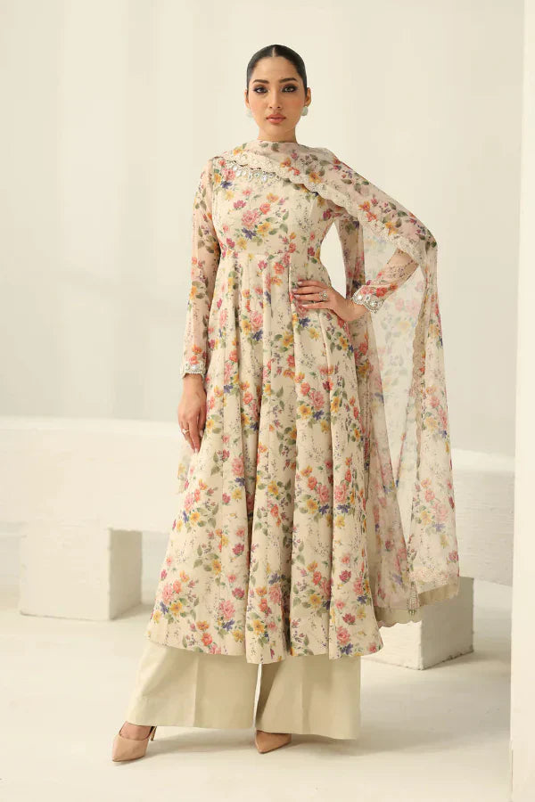 03-Piece Lawn Suit - Ready To Wear