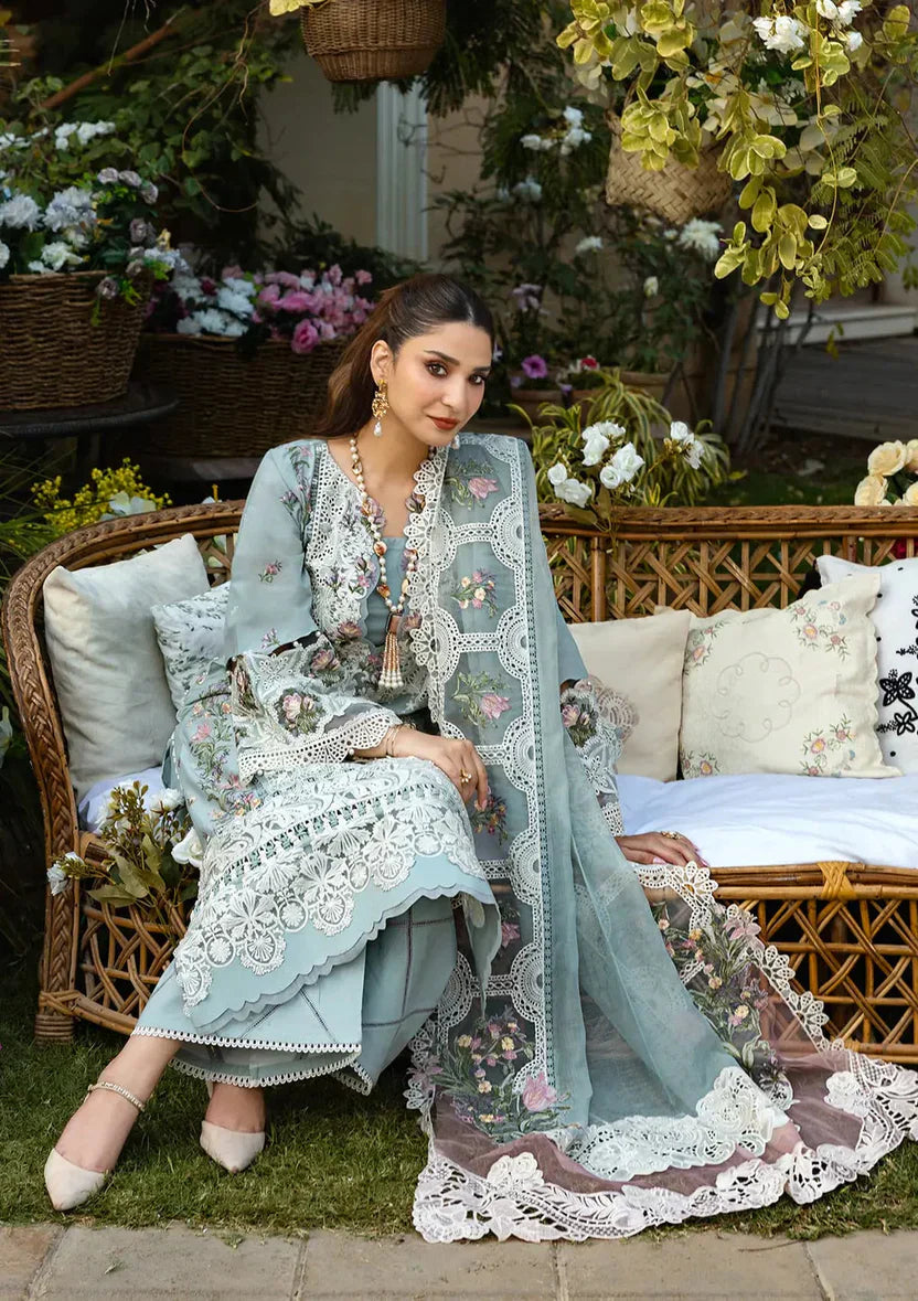 03-Piece Egyptian Lawn Suit - Ready To Wear