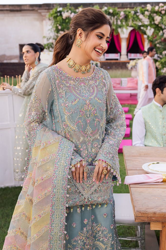 3 Piece Stitched Bridal Suit - Ready To Wear
